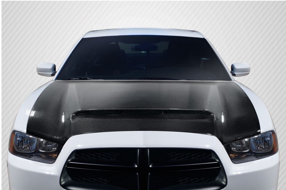 Custom Dodge Charger  Sedan Hood (2011 - 2022) - $1190.00 (Part #DG-033-HD)